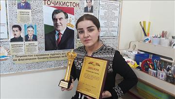 Aga Khan Education Service’s ECD teacher awarded “Best Pre-School Teacher of Tajikistan-2019”