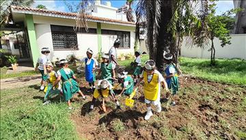 The Aga Khan Nursery School, Mombasa celebrates Earth Day