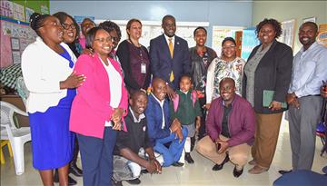 Aga Khan Nursery School, Nairobi donates to local daycare centres