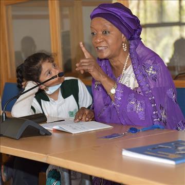 Aga Khan Academy, Nairobi - Junior School students visit the United Nations Office at Nairobi 