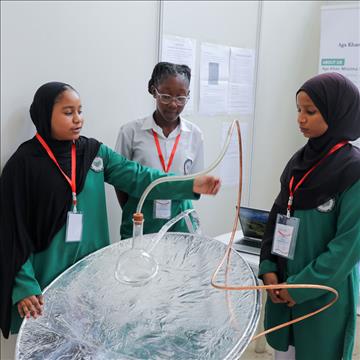 Aga Khan Mzizima Secondary School, Dar es Salaam students participate in Tanzania Women Engineers Convention and Exhibition  