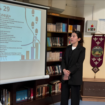 “Green Footprint” eco-marathon signals new era of ecological responsibility at the Aga Khan School, Osh 