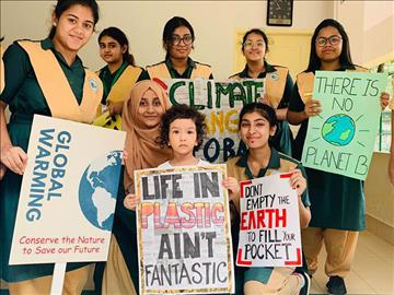 The Aga Khan School, Dhaka Joins the Global Climate Strike – students tell the story