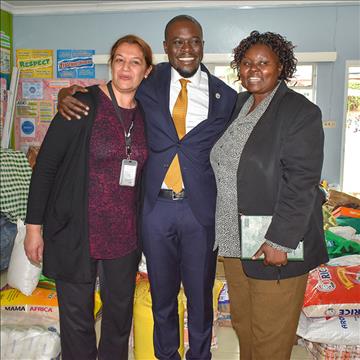 Aga Khan Nursery School, Nairobi donates to local daycare centres