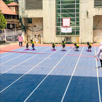 Tiny athletes participate in Super Mini Sports Fest