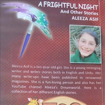 Aga Khan Higher Secondary School, Kharadar student publishes book 