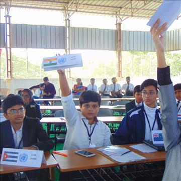 Inspiring diplomacy and global citizenship at the Diamond Jubilee High School, Hyderabad 