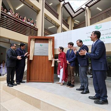 Inauguration of the Aga Khan Hostel, Sherqilla